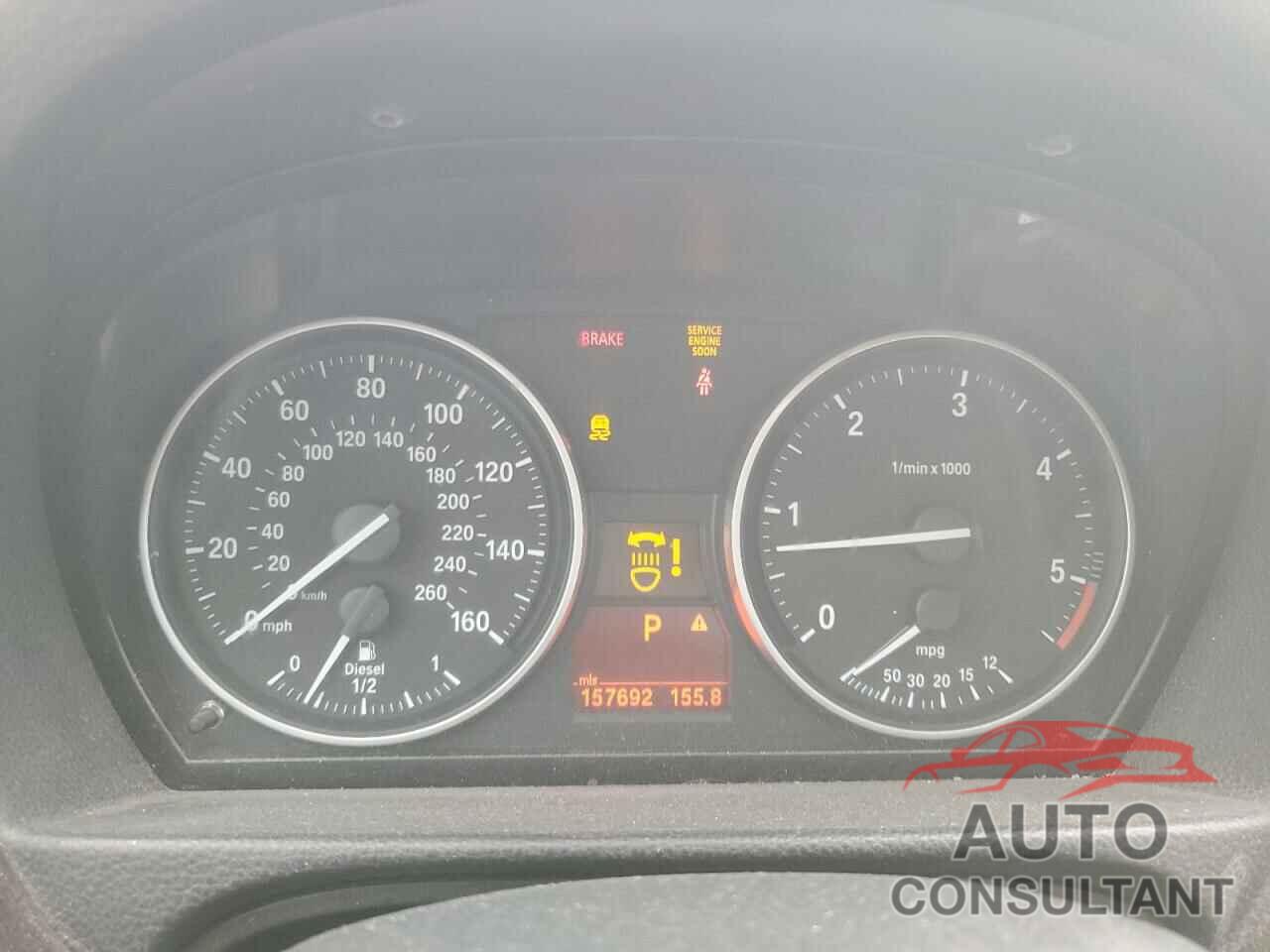 BMW 3 SERIES 2011 - WBAPN7C51BF183535