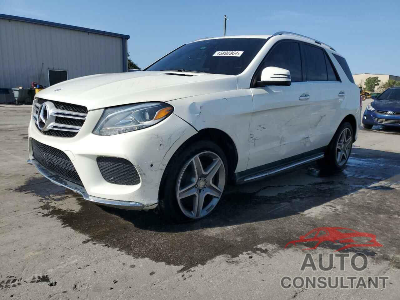 MERCEDES-BENZ GLE-CLASS 2016 - 4JGDA5GB3GA671570