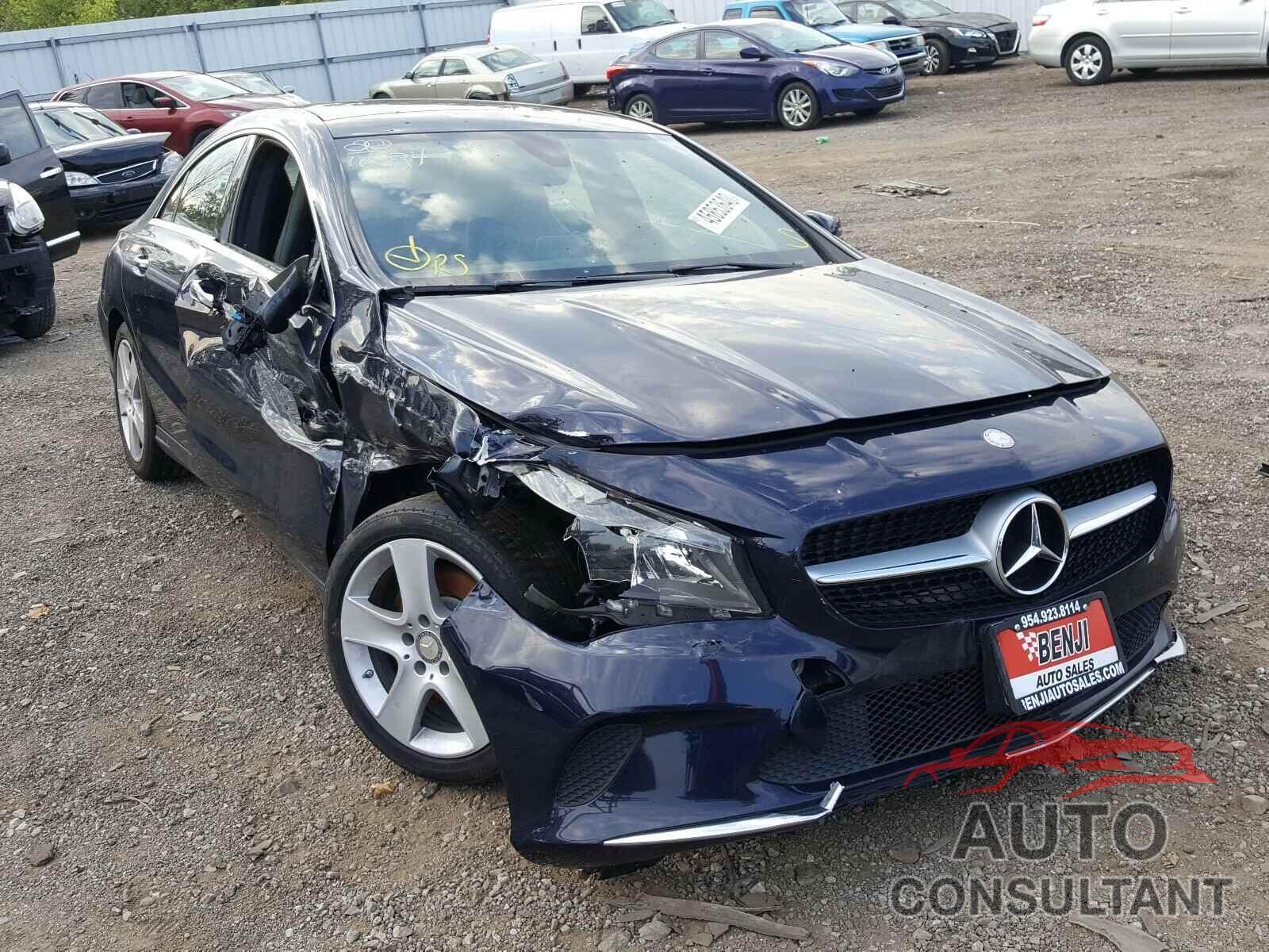 MERCEDES-BENZ CLA-CLASS 2017 - WDDSJ4GB9HN423104