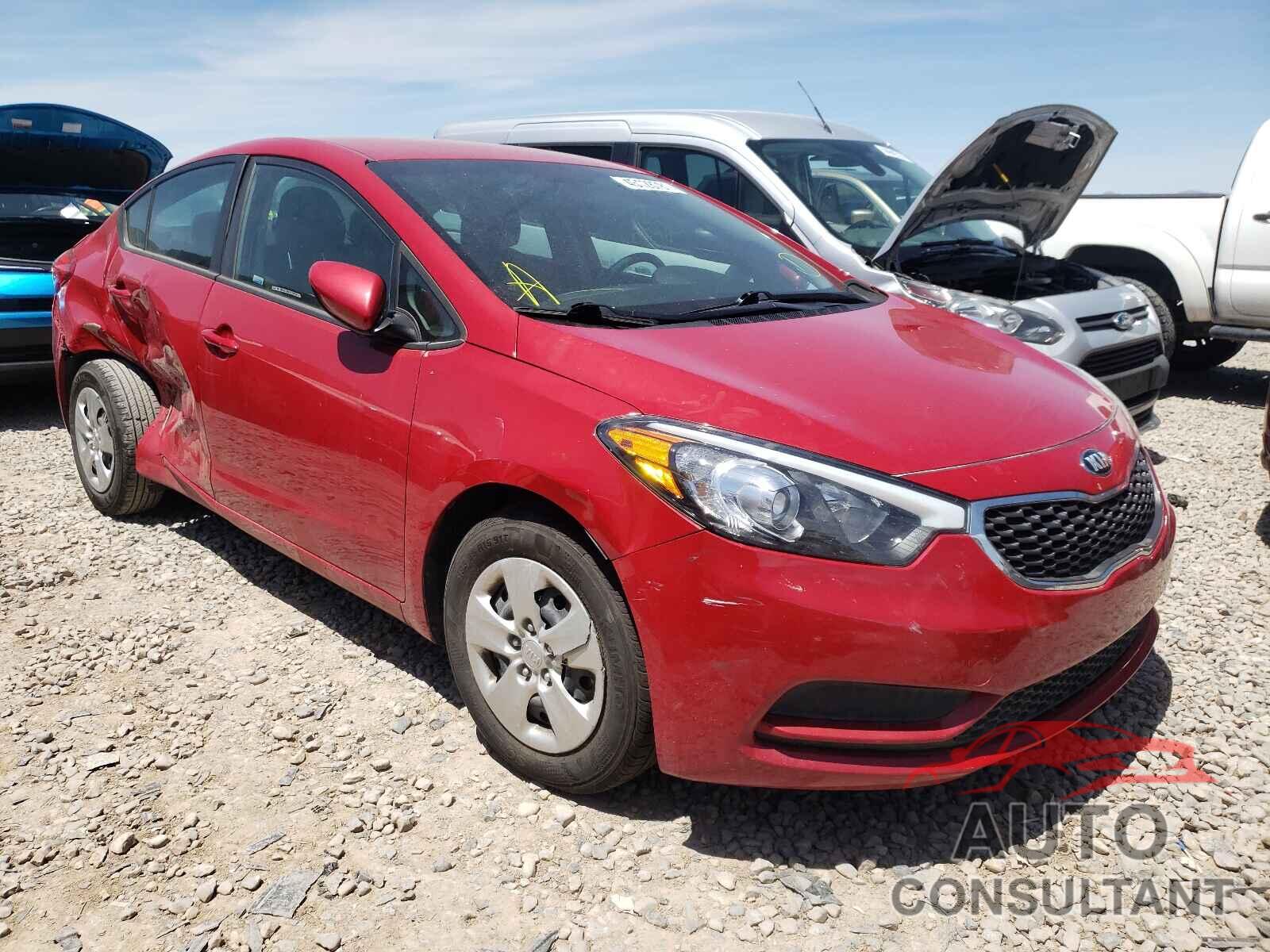 KIA FORTE 2016 - KNAFK4A67G5555049
