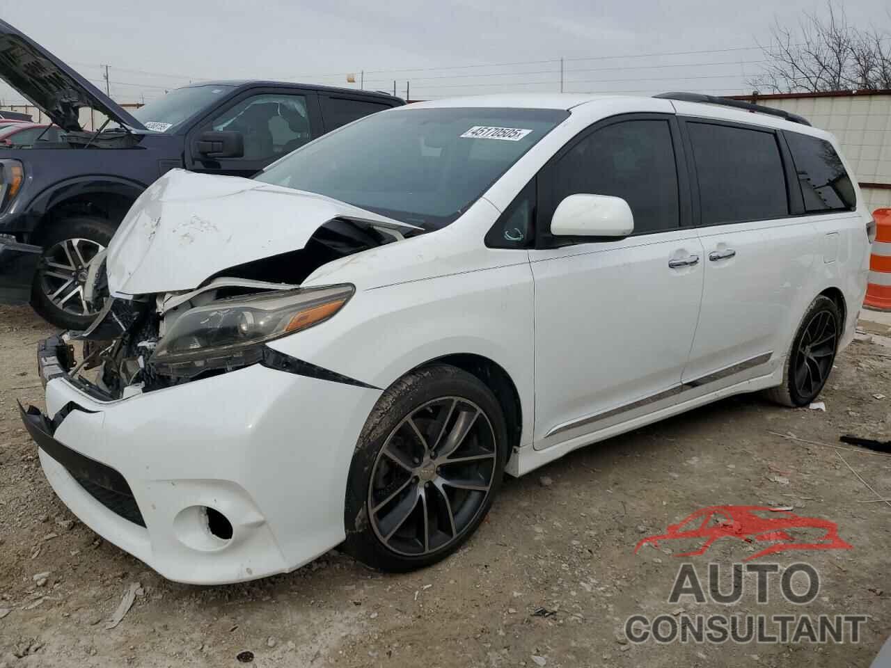 TOYOTA SIENNA 2017 - 5TDXZ3DC5HS851844