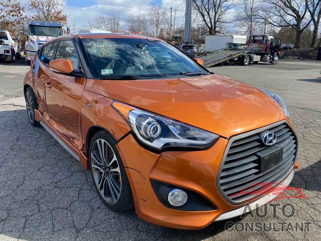 HYUNDAI VELOSTER 2016 - KMHTC6AEXGU303920