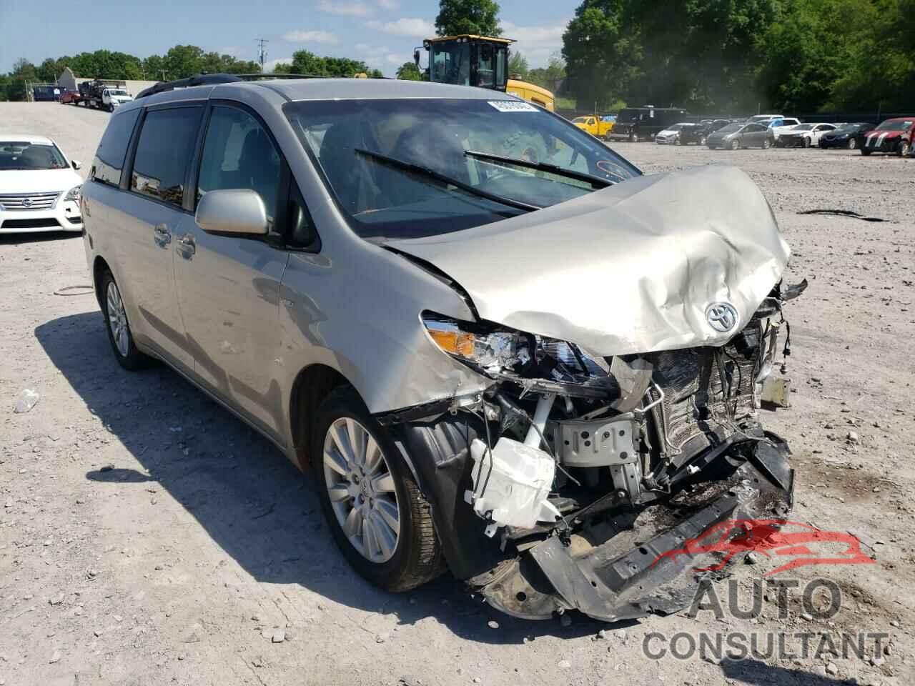 TOYOTA SIENNA 2017 - 5TDJZ3DC7HS180389