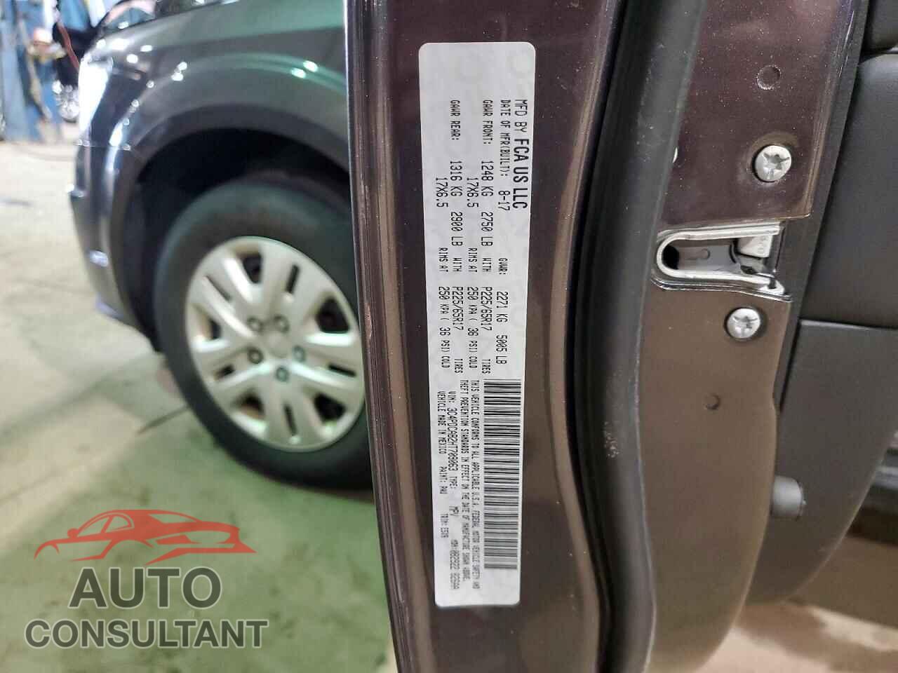 DODGE JOURNEY 2017 - 3C4PDCAB2HT709063
