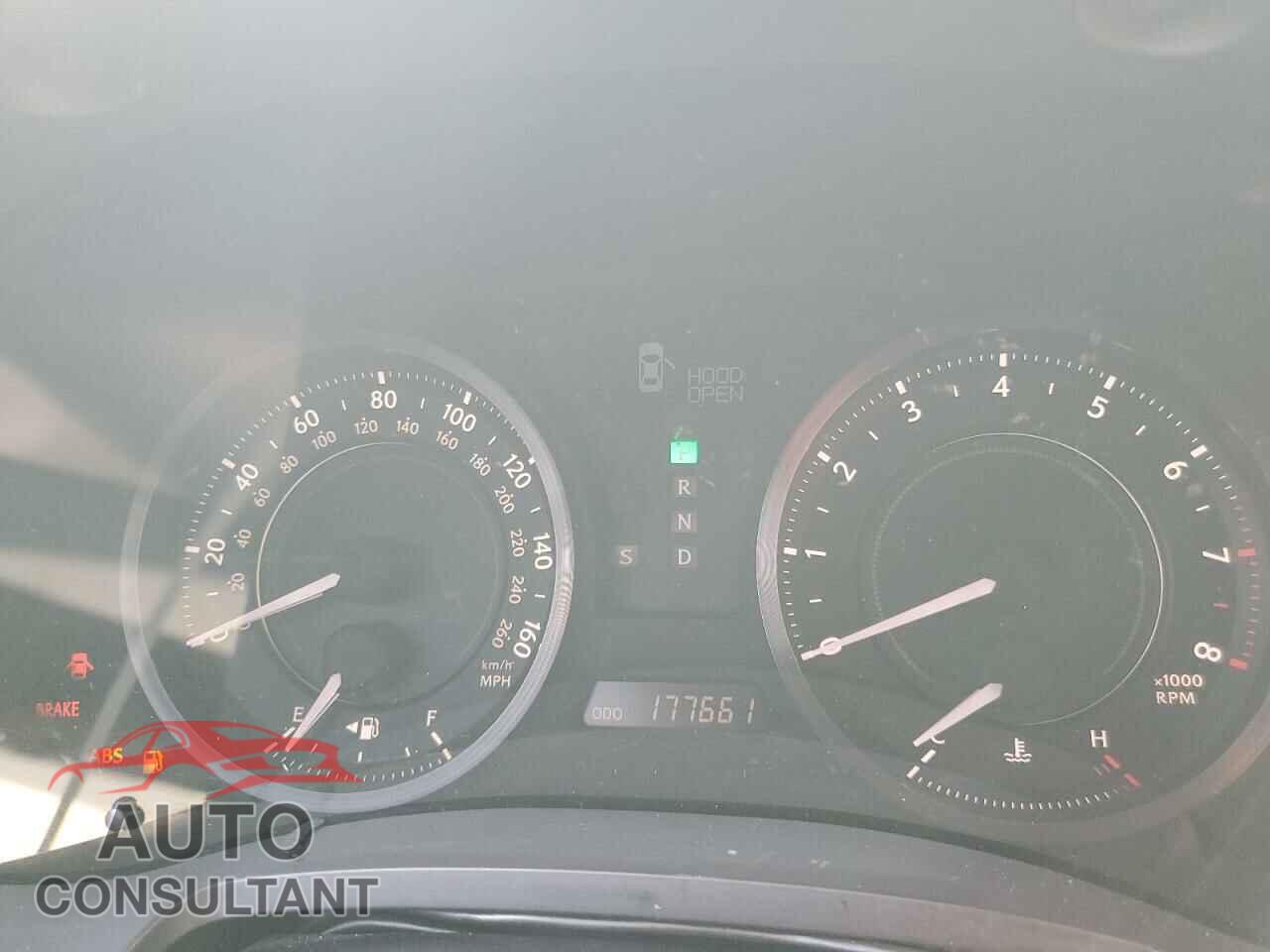 LEXUS IS 2010 - JTHFF2C26A2510990