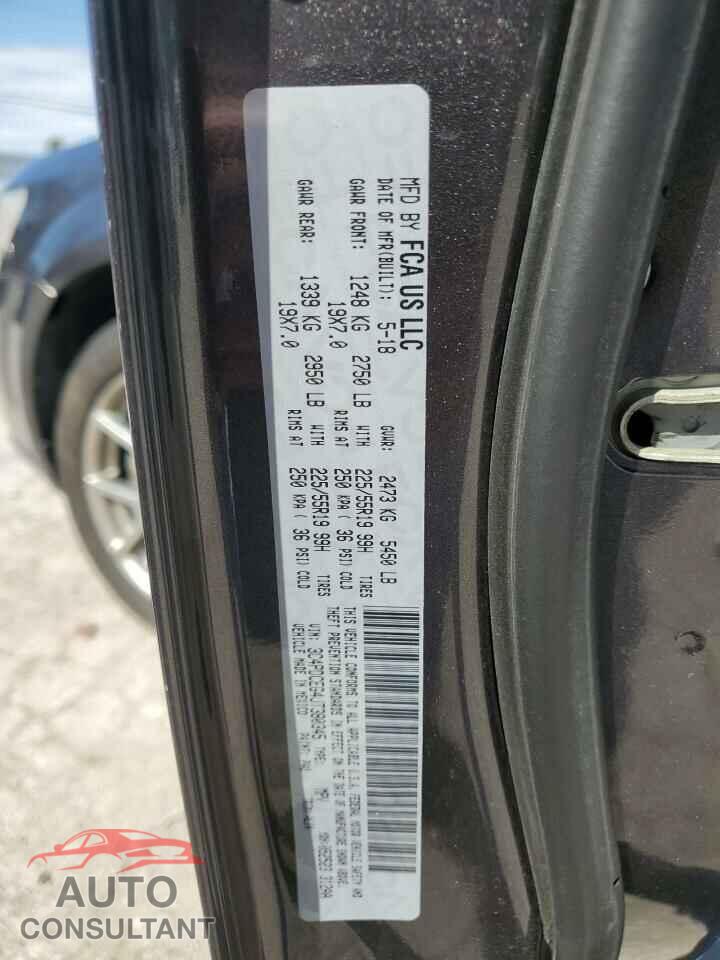 DODGE JOURNEY 2018 - 3C4PDCEG4JT380345