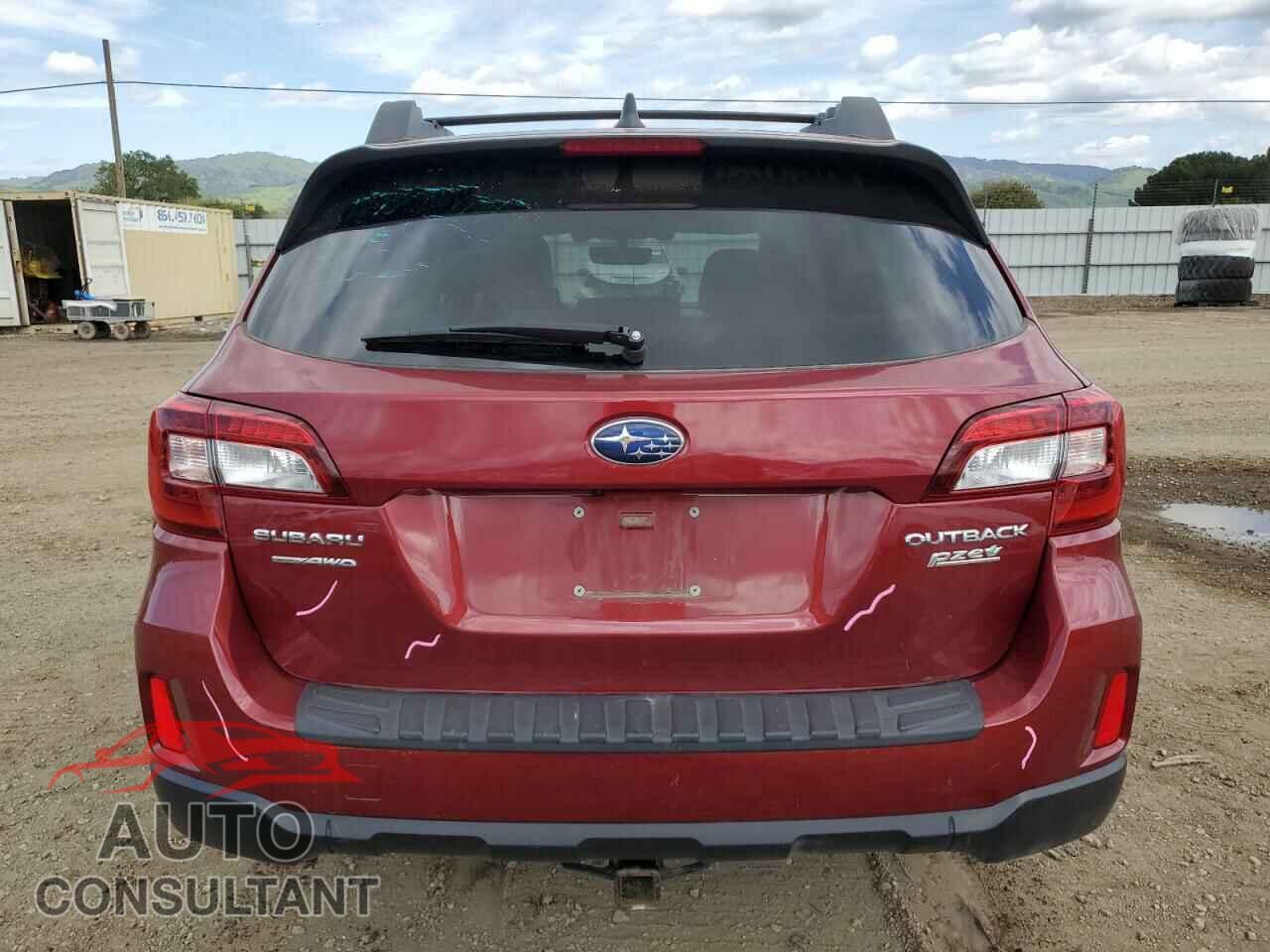 SUBARU OUTBACK 2017 - 4S4BSAFC0H3425606