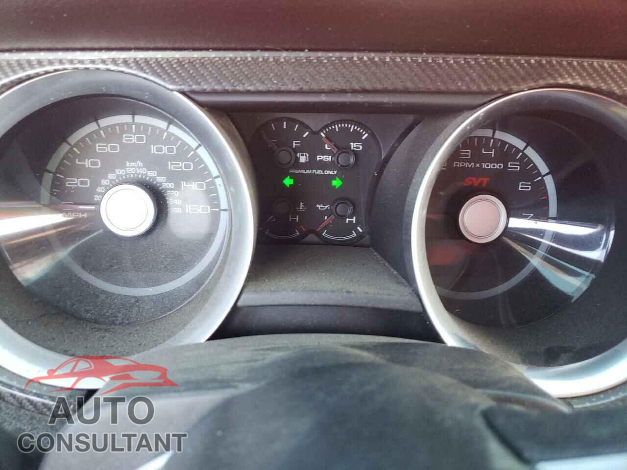 FORD MUSTANG 2012 - 1ZVBP8JS2C5201325