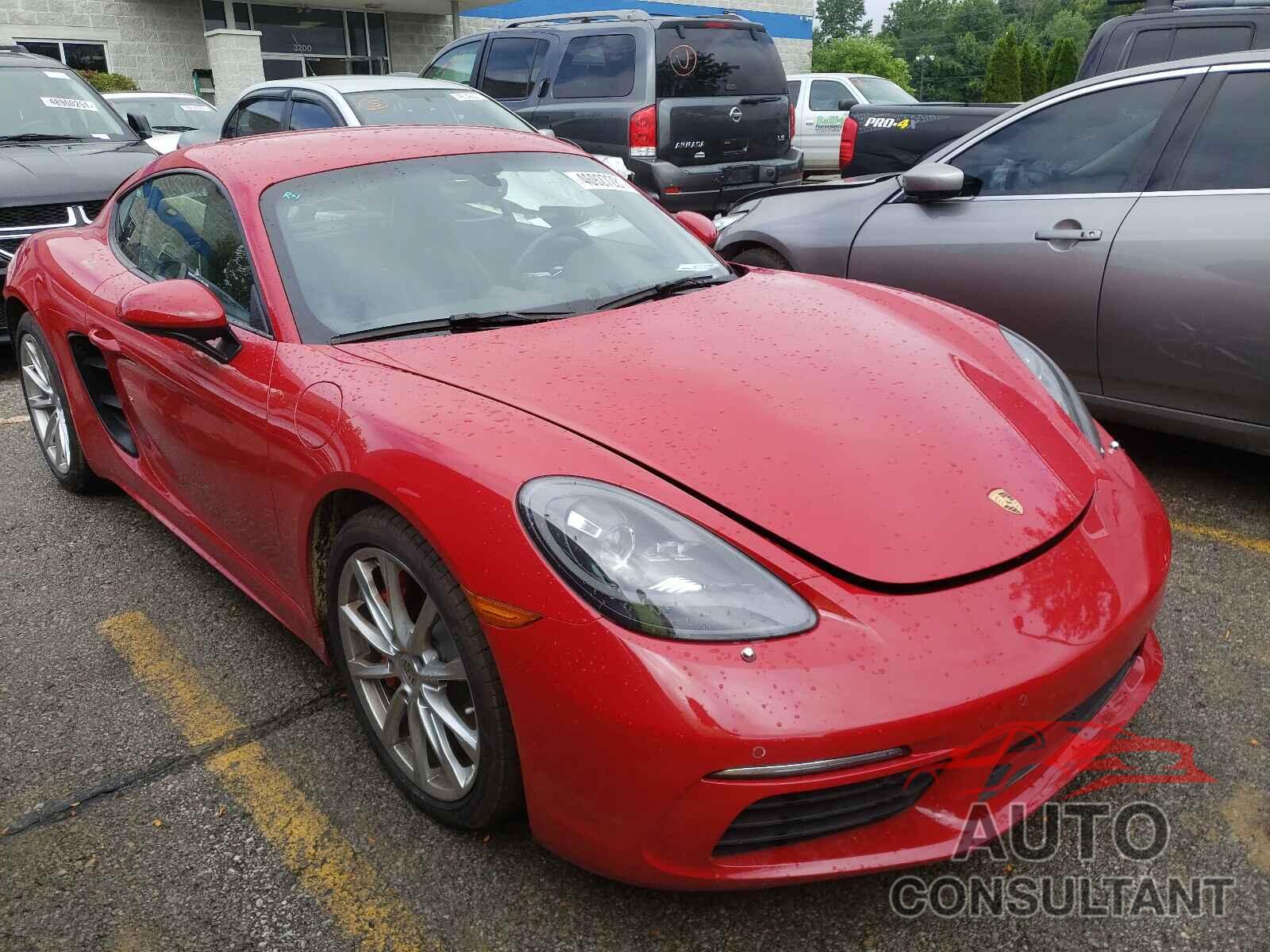 PORSCHE CAYMAN 2018 - WP0AB2A88JK278245