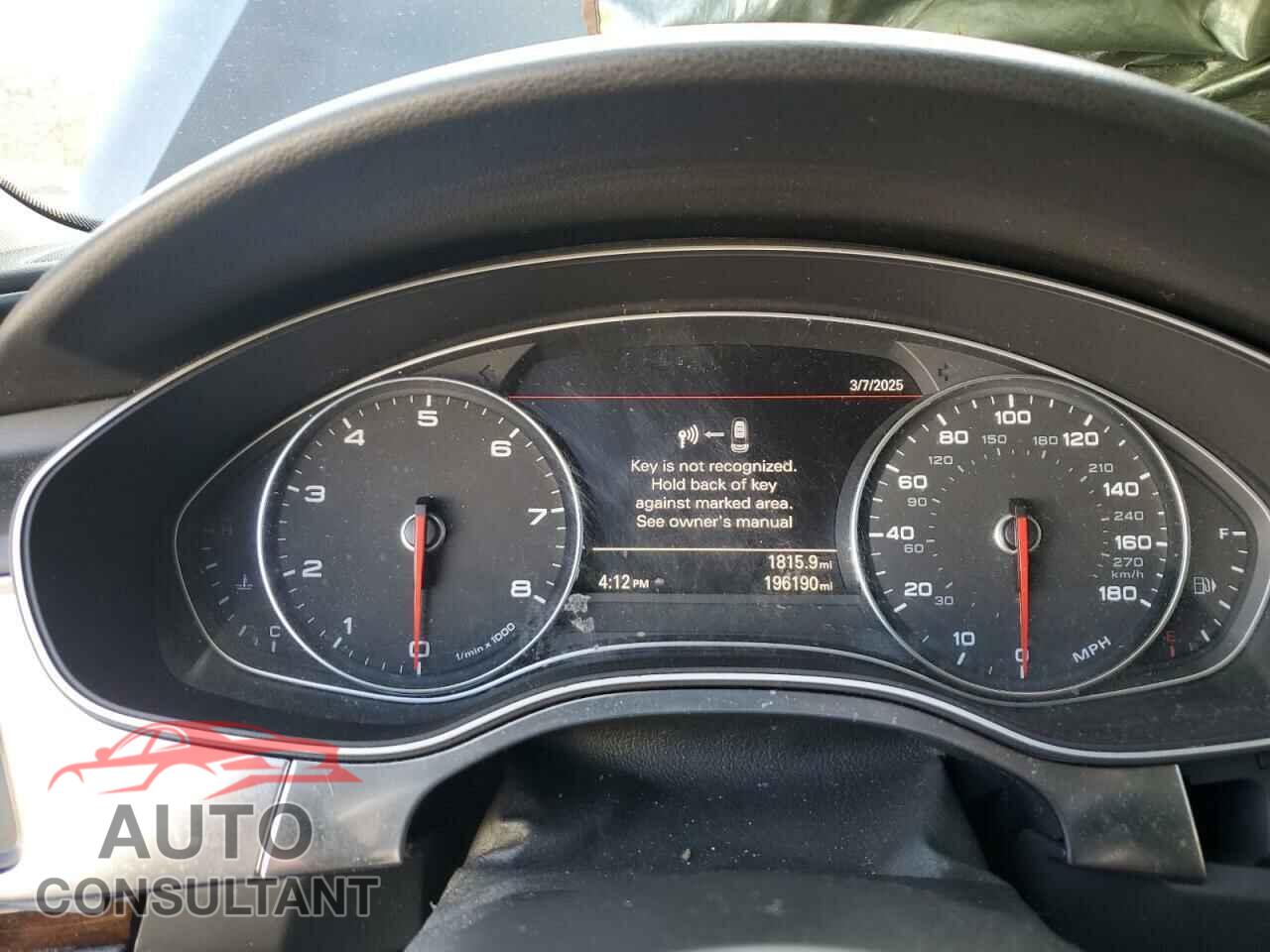 AUDI A6 2013 - WAUGGAFC6DN030112