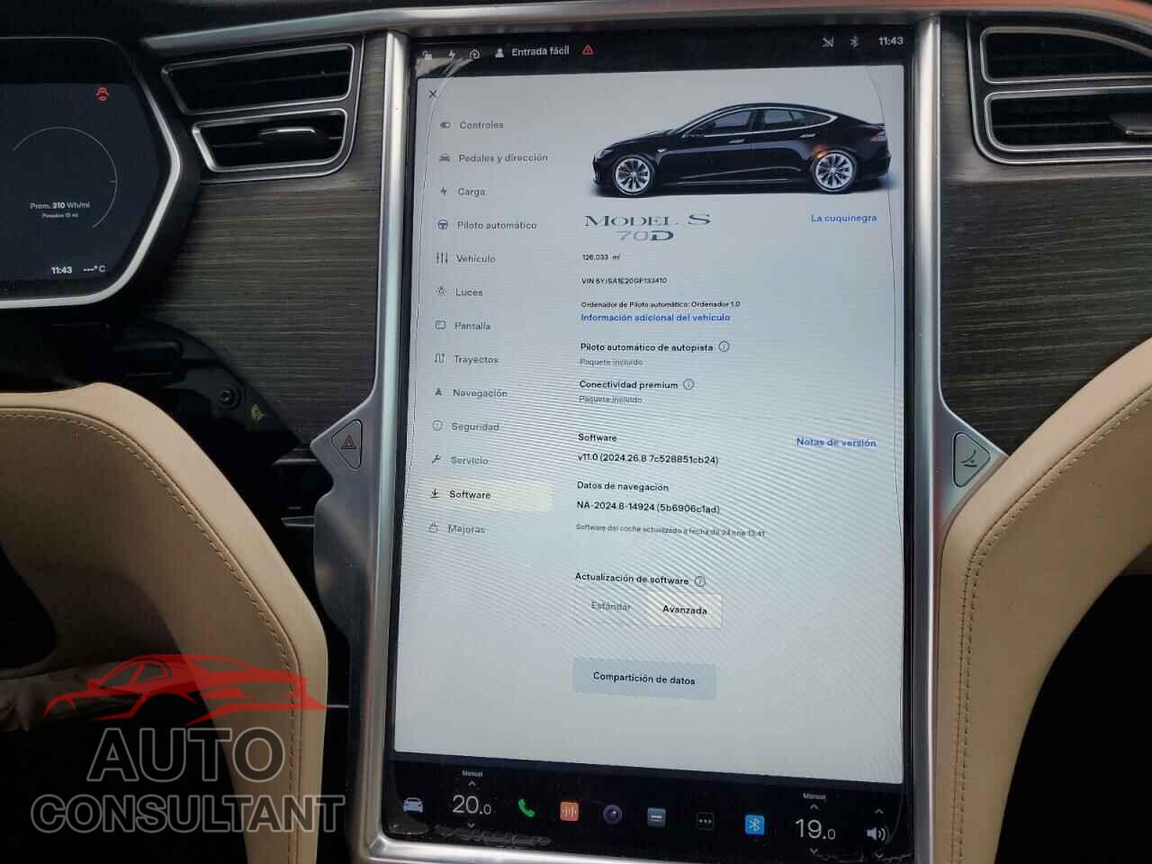 TESLA MODEL S 2016 - 5YJSA1E20GF133410