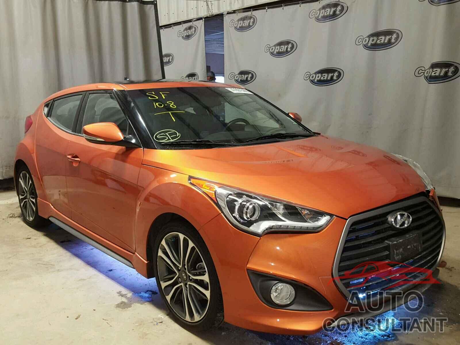 HYUNDAI VELOSTER 2016 - KMHTC6AE4GU289707