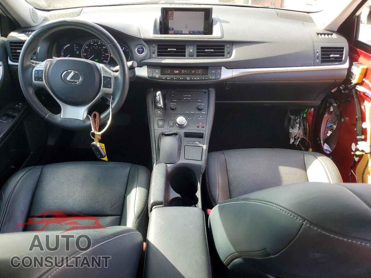 LEXUS CT 200 2013 - JTHKD5BH8D2153991