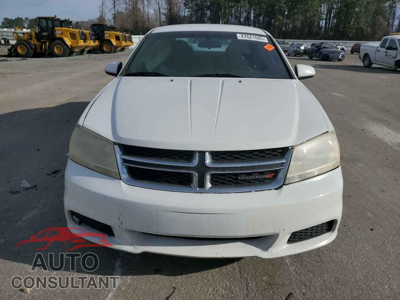 DODGE AVENGER 2012 - 1C3CDZCB8CN227757