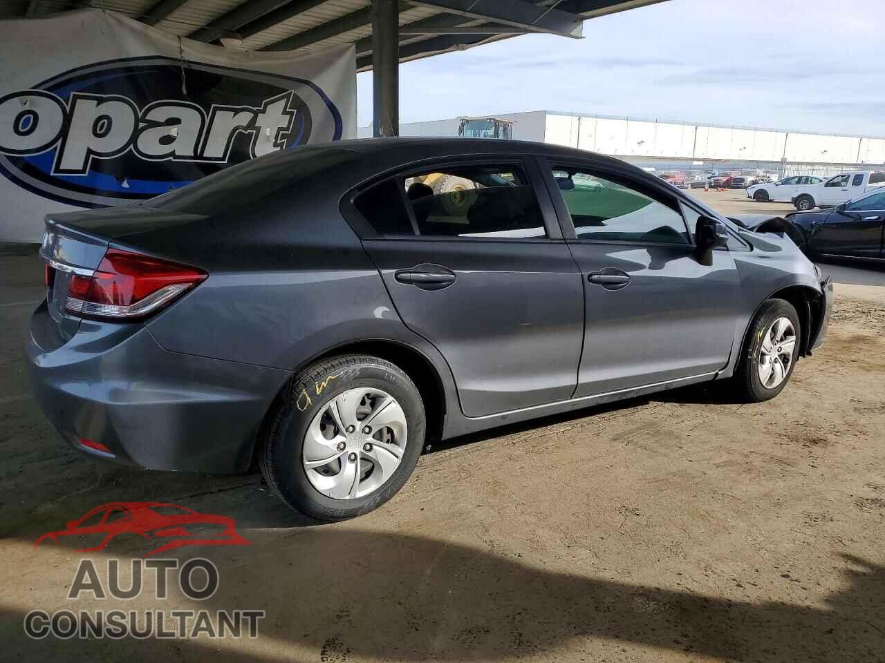 HONDA CIVIC 2013 - 19XFB2F55DE264184