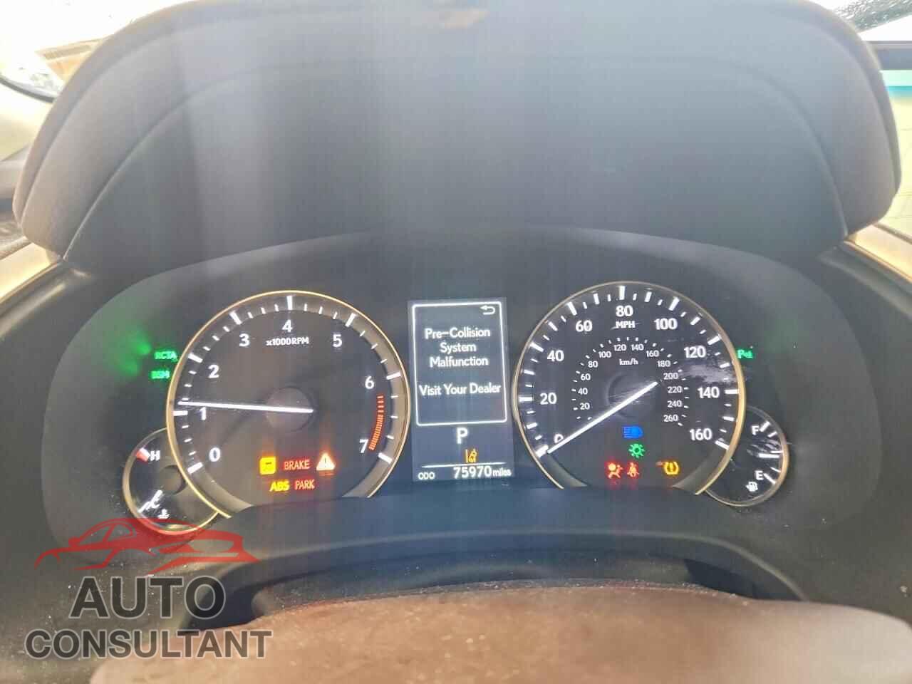 LEXUS RX350 2017 - 2T2BZMCA8HC109183