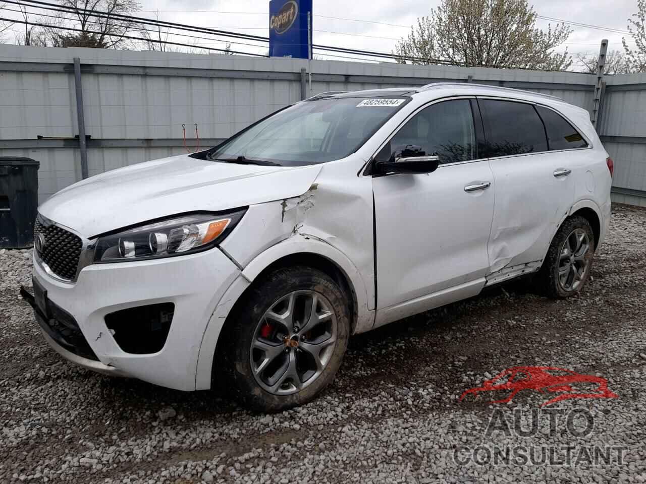KIA SORENTO 2017 - 5XYPK4A55HG257137
