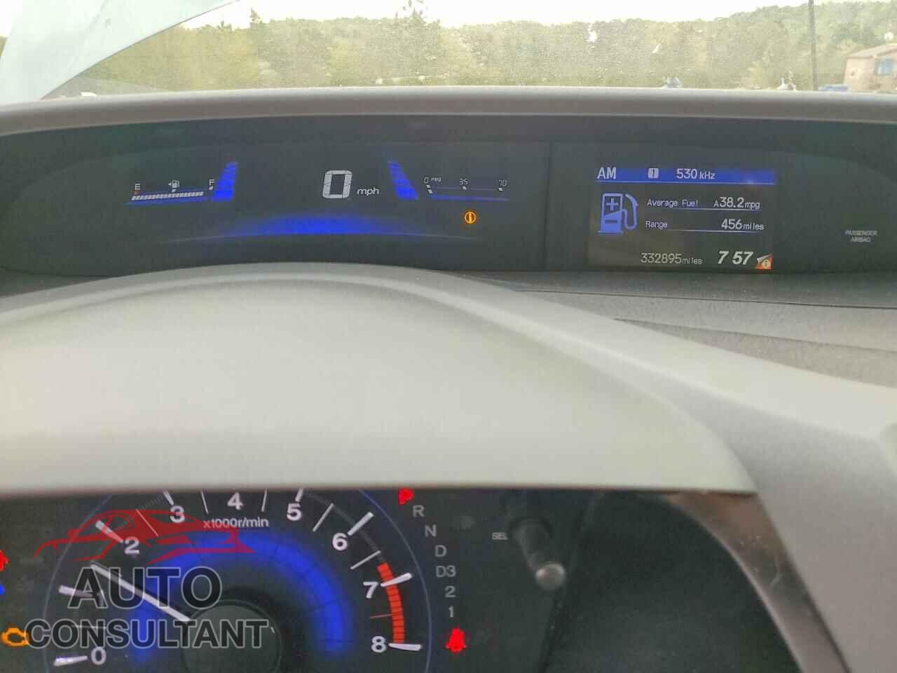 HONDA CIVIC 2012 - 19XFB2F52CE079069