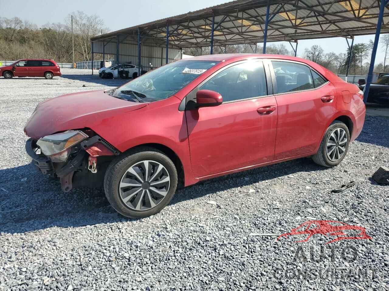 TOYOTA COROLLA 2015 - 5YFBURHE5FP289425