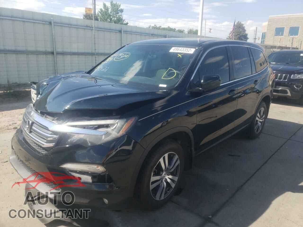 HONDA PILOT 2017 - 5FNYF6H34HB079639