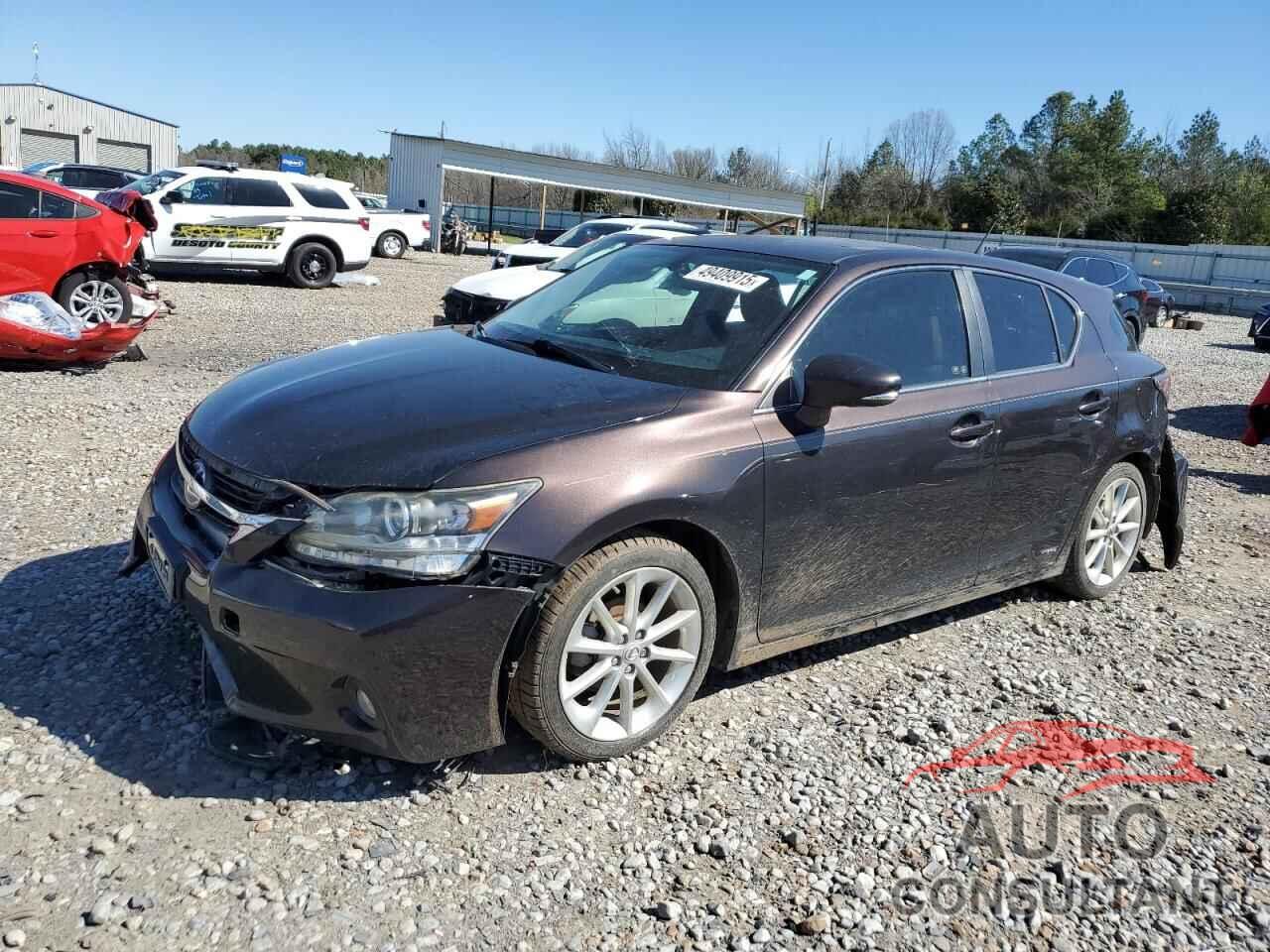 LEXUS CT 200 2011 - JTHKD5BH5B2025768