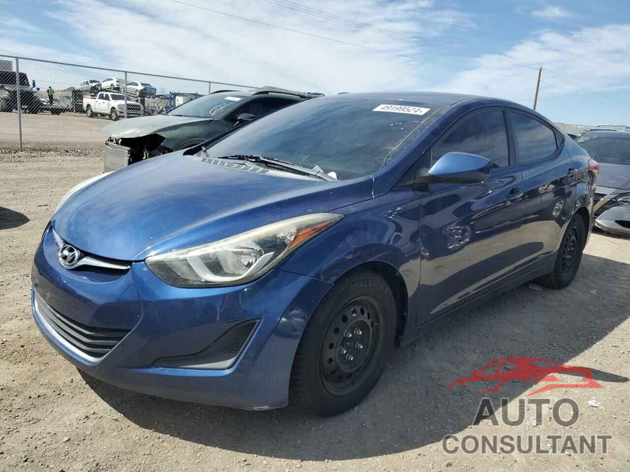 HYUNDAI ELANTRA 2016 - 5NPDH4AEXGH758842