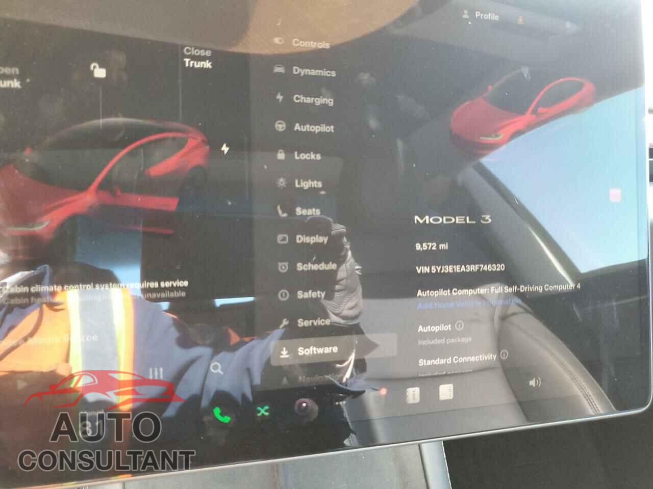 TESLA MODEL 3 2024 - 5YJ3E1EA3RF746320