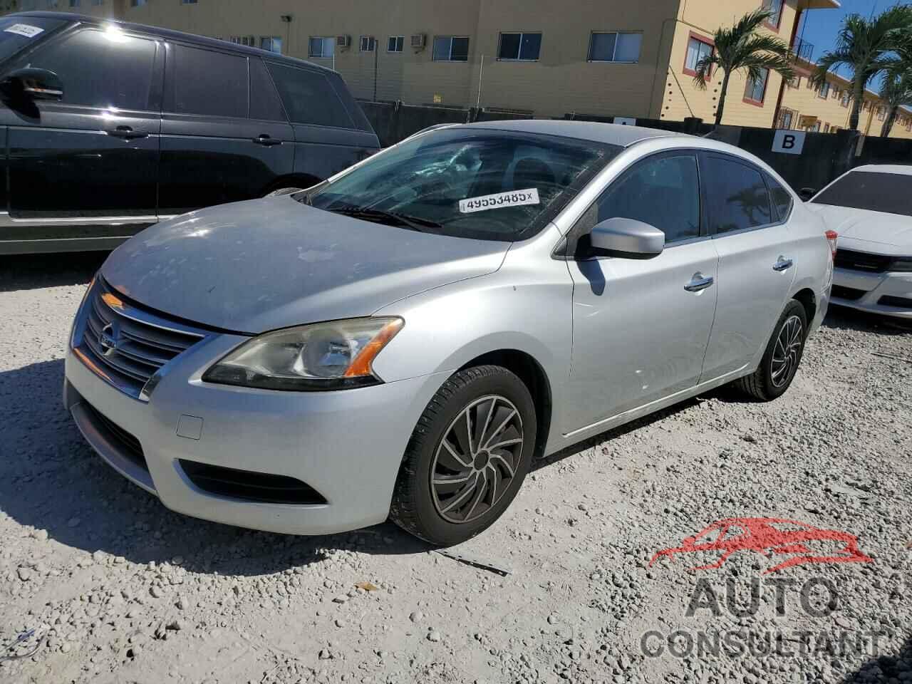 NISSAN SENTRA 2014 - 3N1AB7AP9EY221342