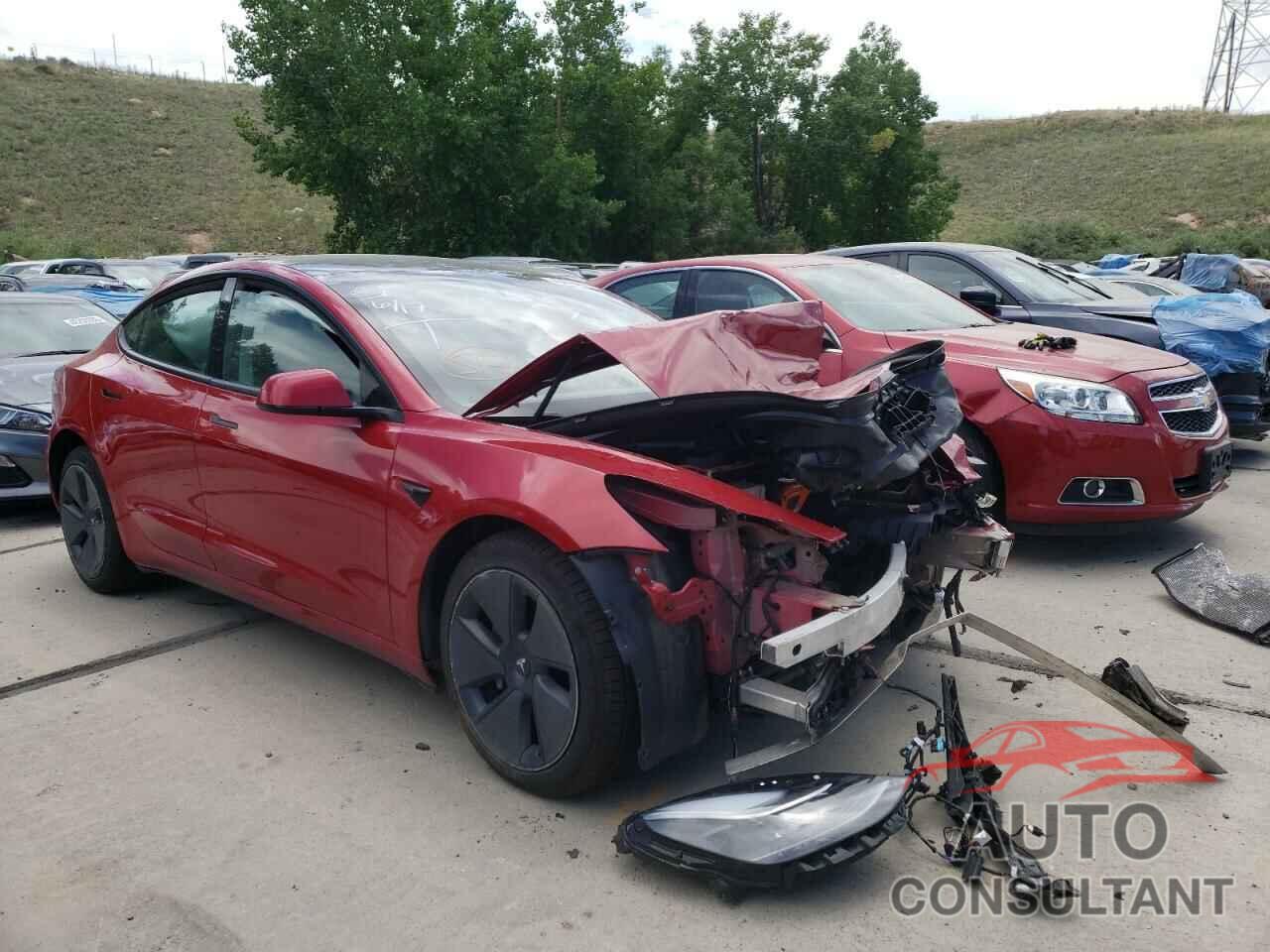 TESLA MODEL 3 2021 - 5YJ3E1EBXMF064956