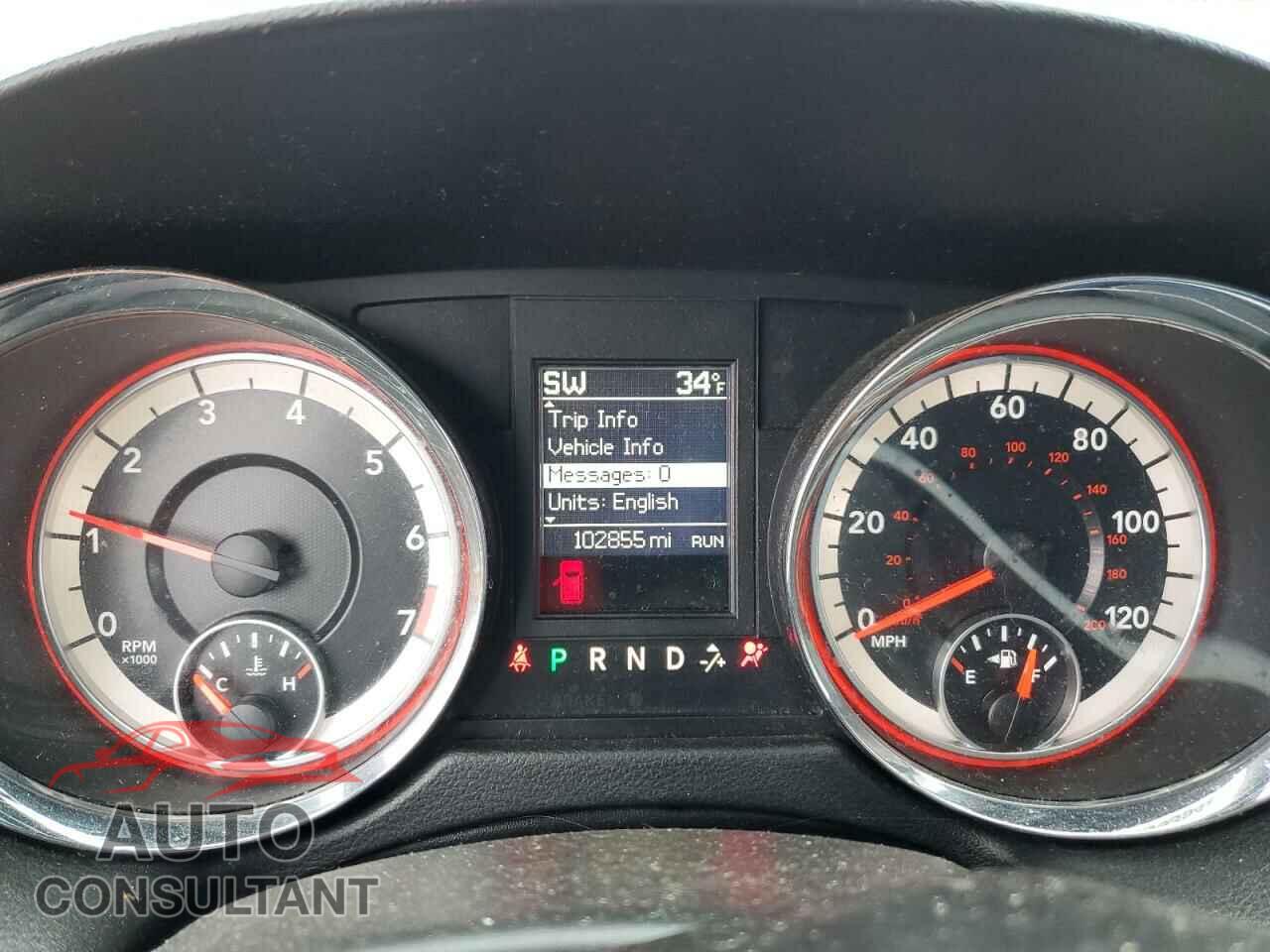 DODGE CARAVAN 2016 - 2C4RDGEG9GR344534