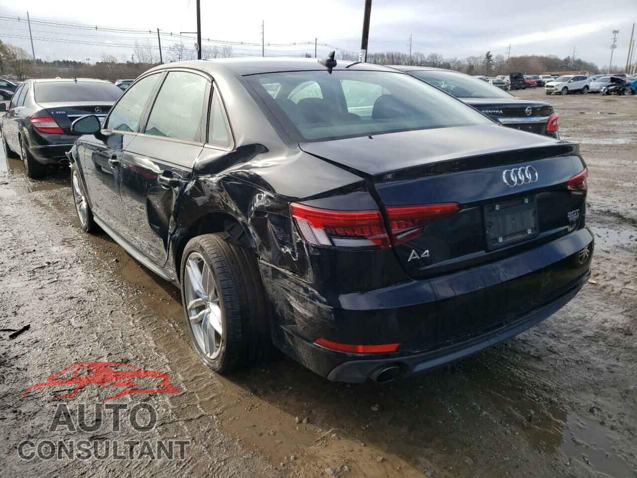AUDI A4 2017 - WAUDNAF42HN057296