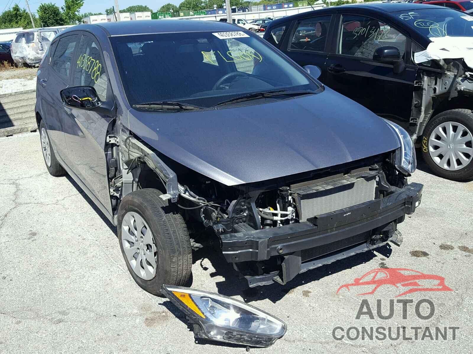 HYUNDAI ACCENT 2016 - KMHCT5AEXGU271027