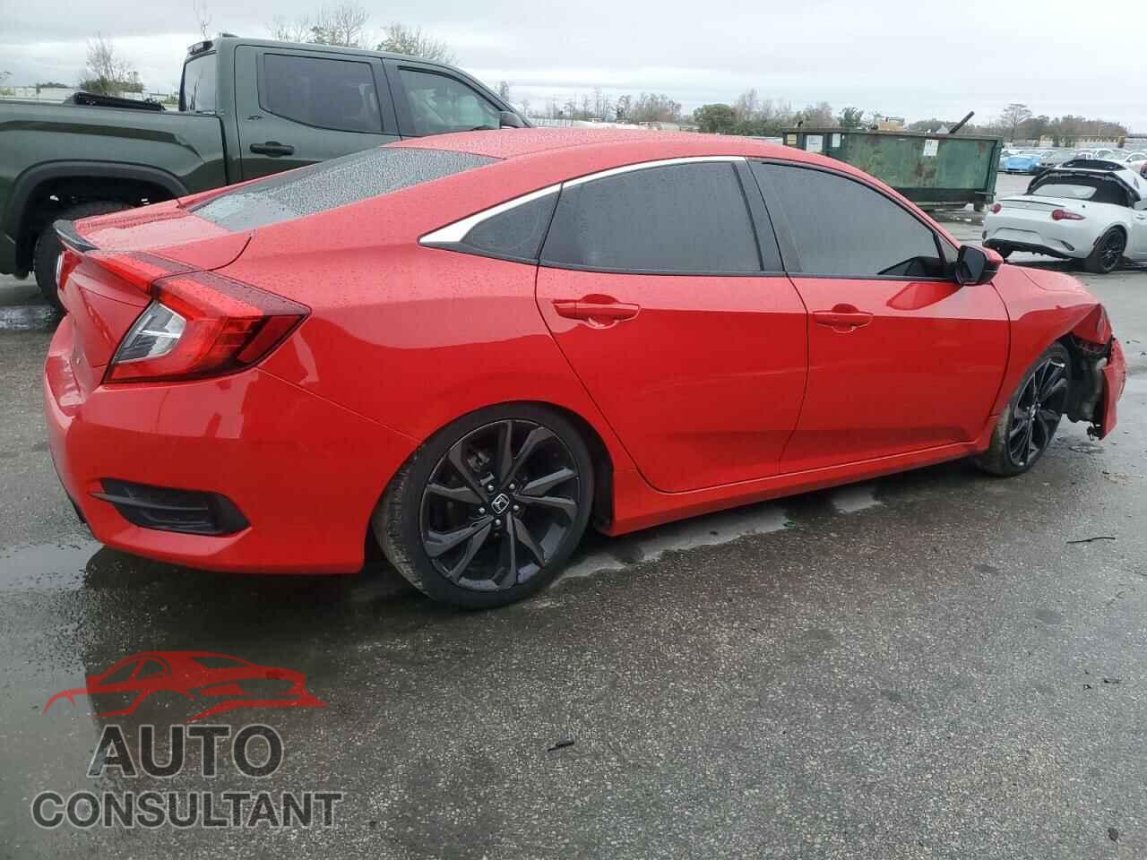 HONDA CIVIC 2019 - 2HGFC2E83KH527896