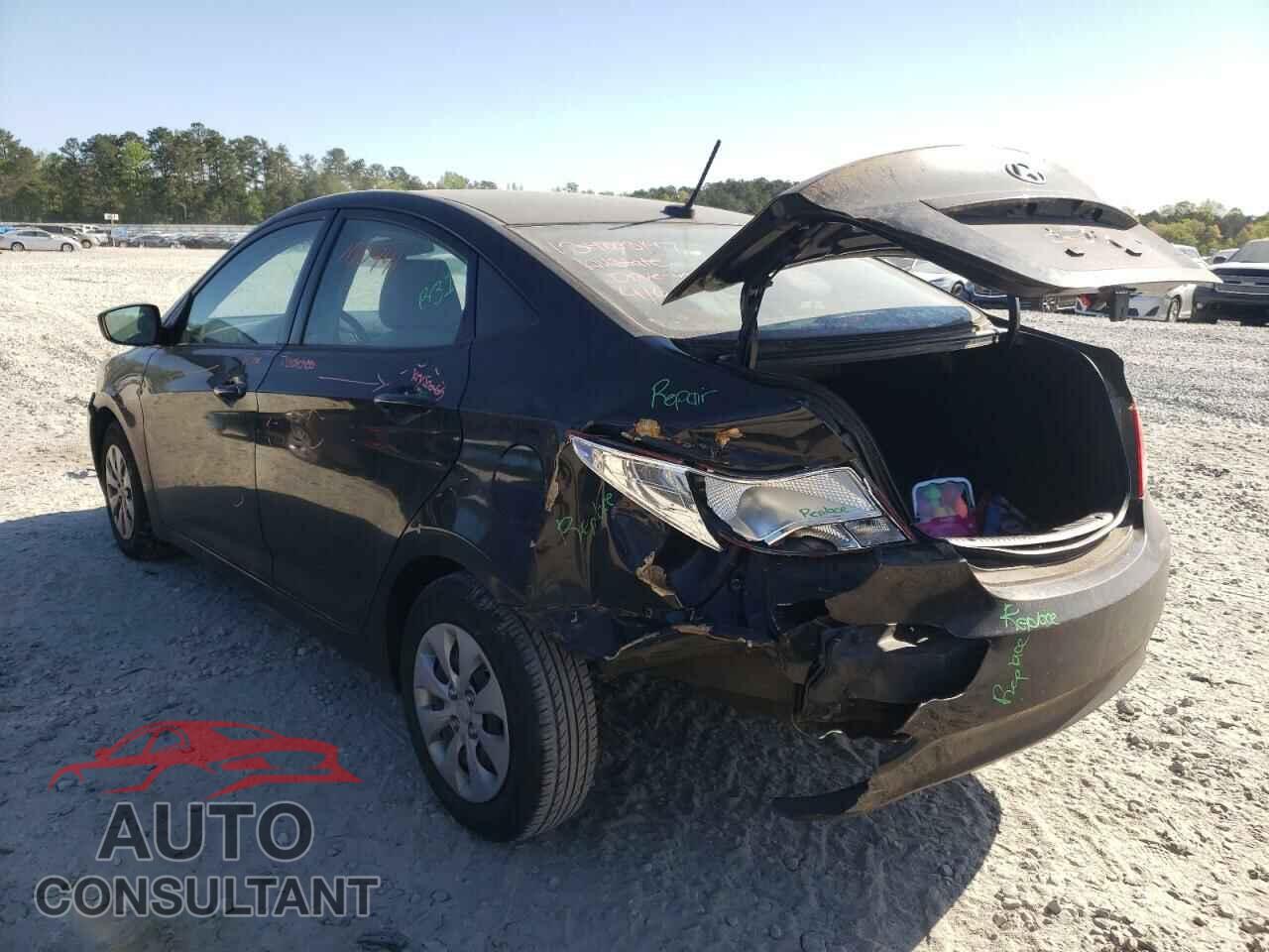 HYUNDAI ACCENT 2017 - KMHCT4AE3HU238317