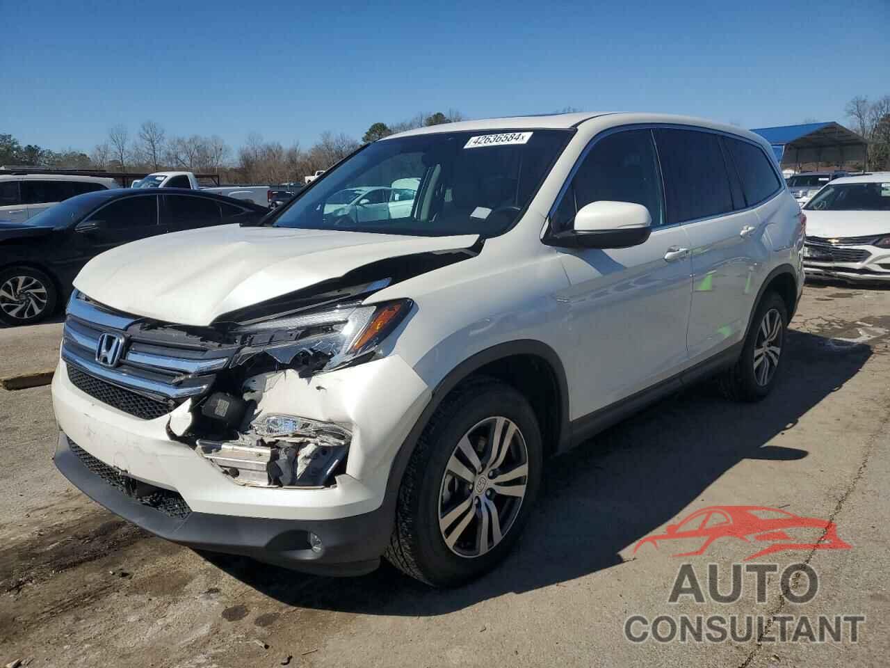 HONDA PILOT 2017 - 5FNYF5H75HB013596