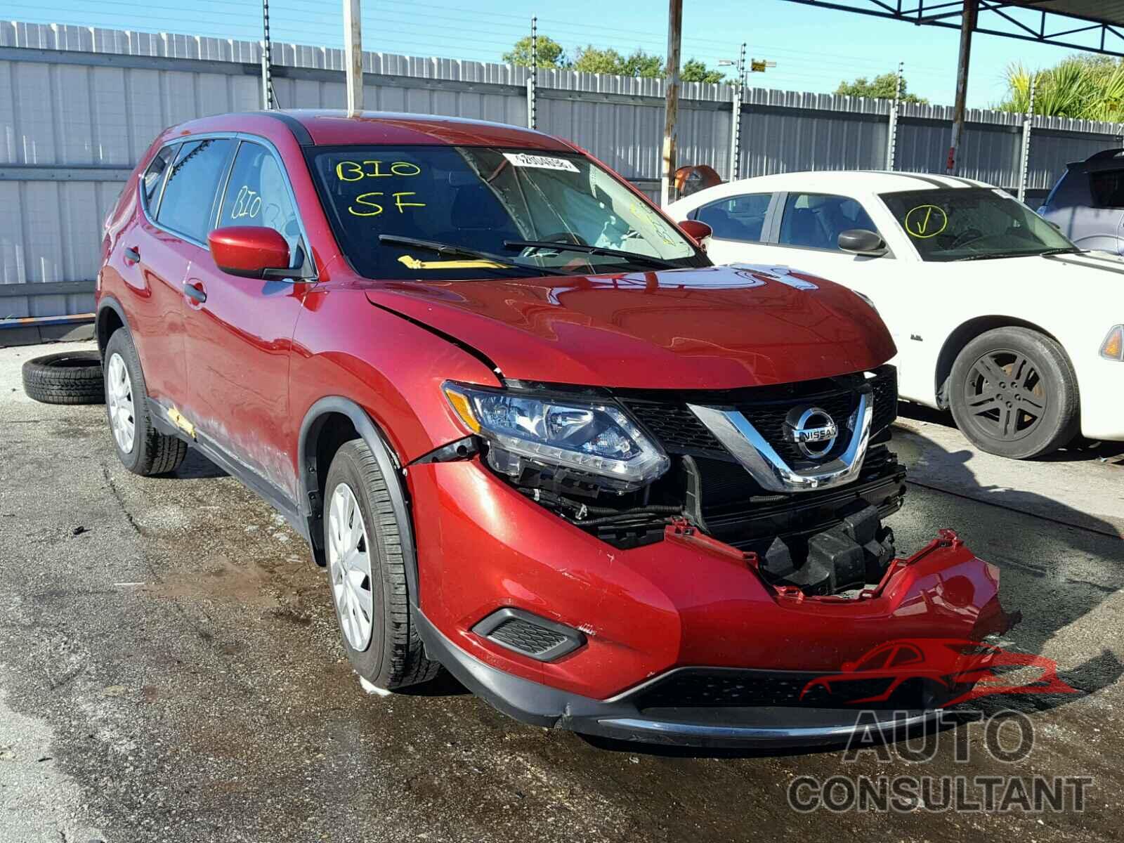 NISSAN ROGUE S 2016 - JN8AT2MT3GW014434