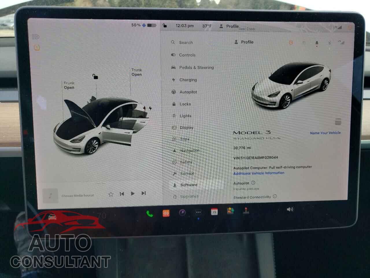 TESLA MODEL 3 2021 - 5YJ3E1EA8MF028044