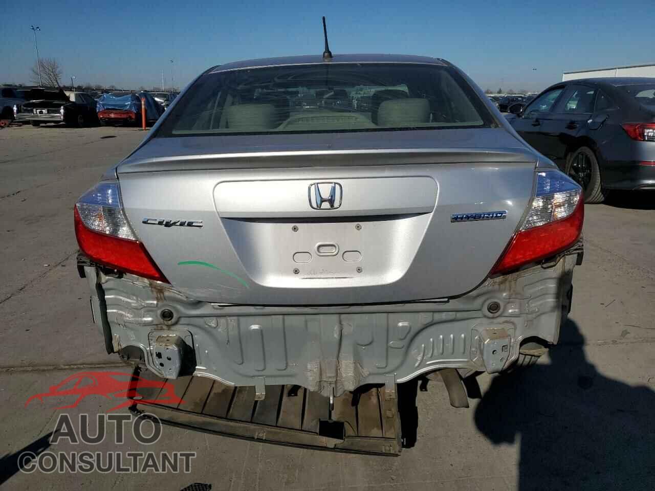 HONDA CIVIC 2012 - JHMFB4F39CS010532