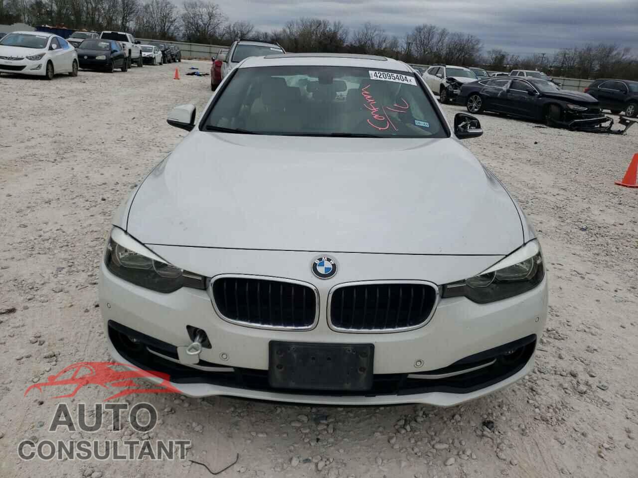 BMW 3 SERIES 2016 - WBA8E9G5XGNU27724