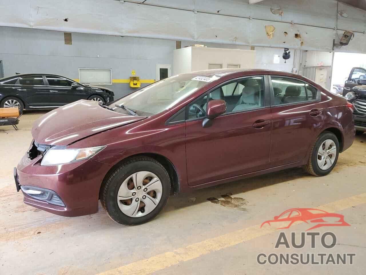 HONDA CIVIC 2013 - 2HGFB2F5XDH600031