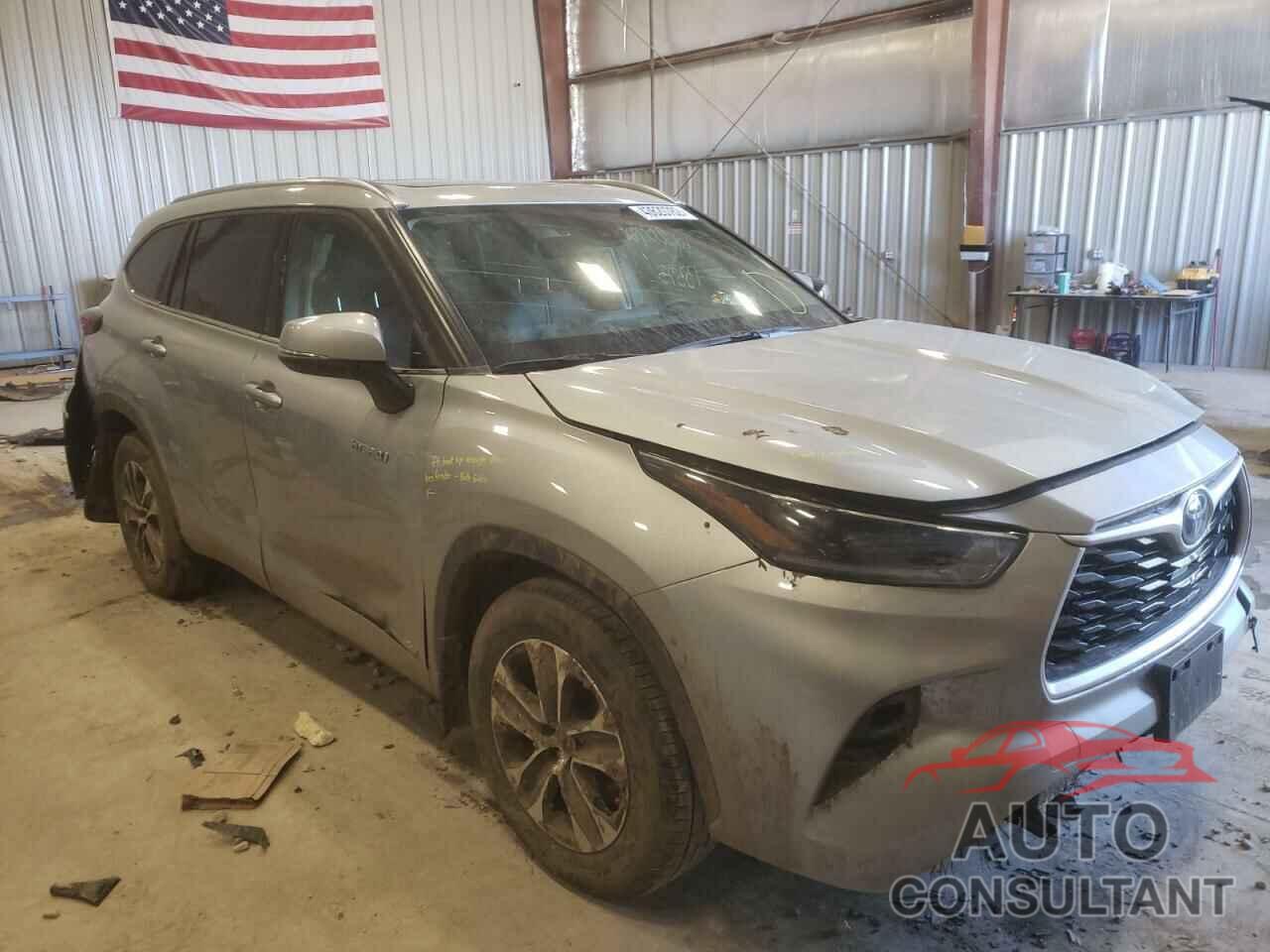 TOYOTA HIGHLANDER 2021 - 5TDGBRCH4MS532871