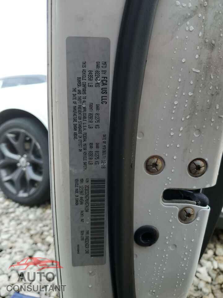 DODGE CHALLENGER 2019 - 2C3CDZAG7KH574194