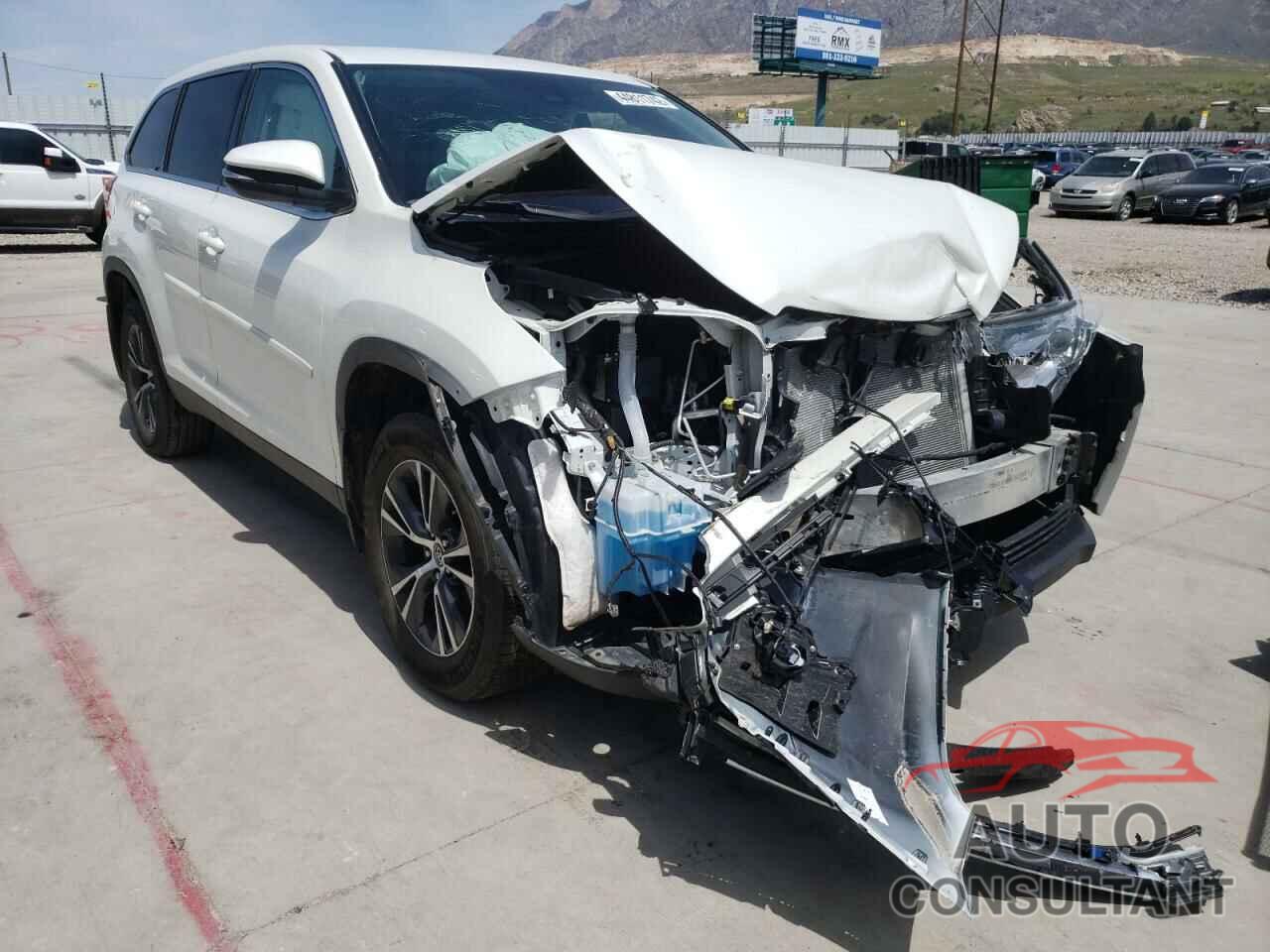 TOYOTA HIGHLANDER 2019 - 5TDBZRFH7KS738913
