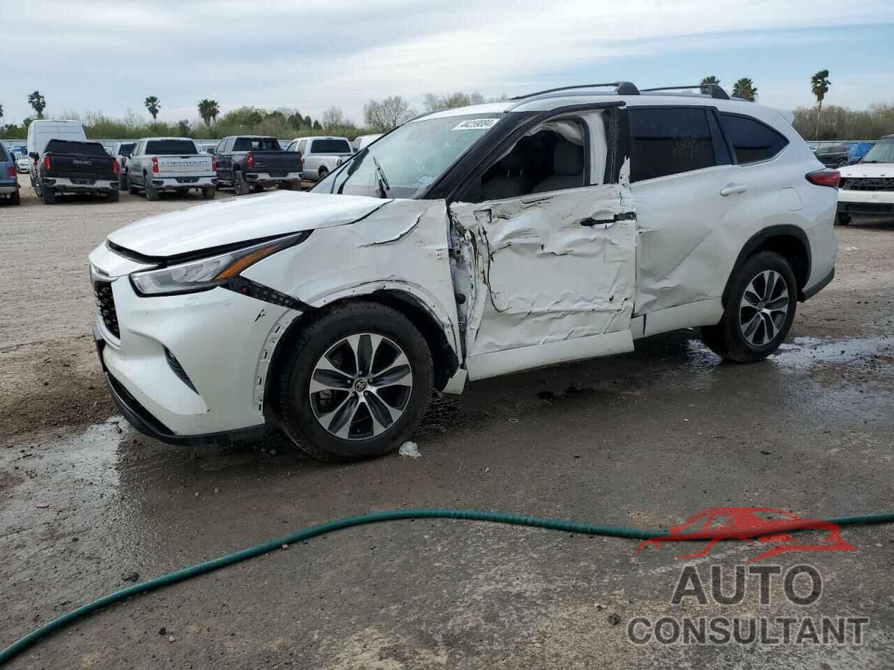 TOYOTA HIGHLANDER 2020 - 5TDGZRAH6LS029260