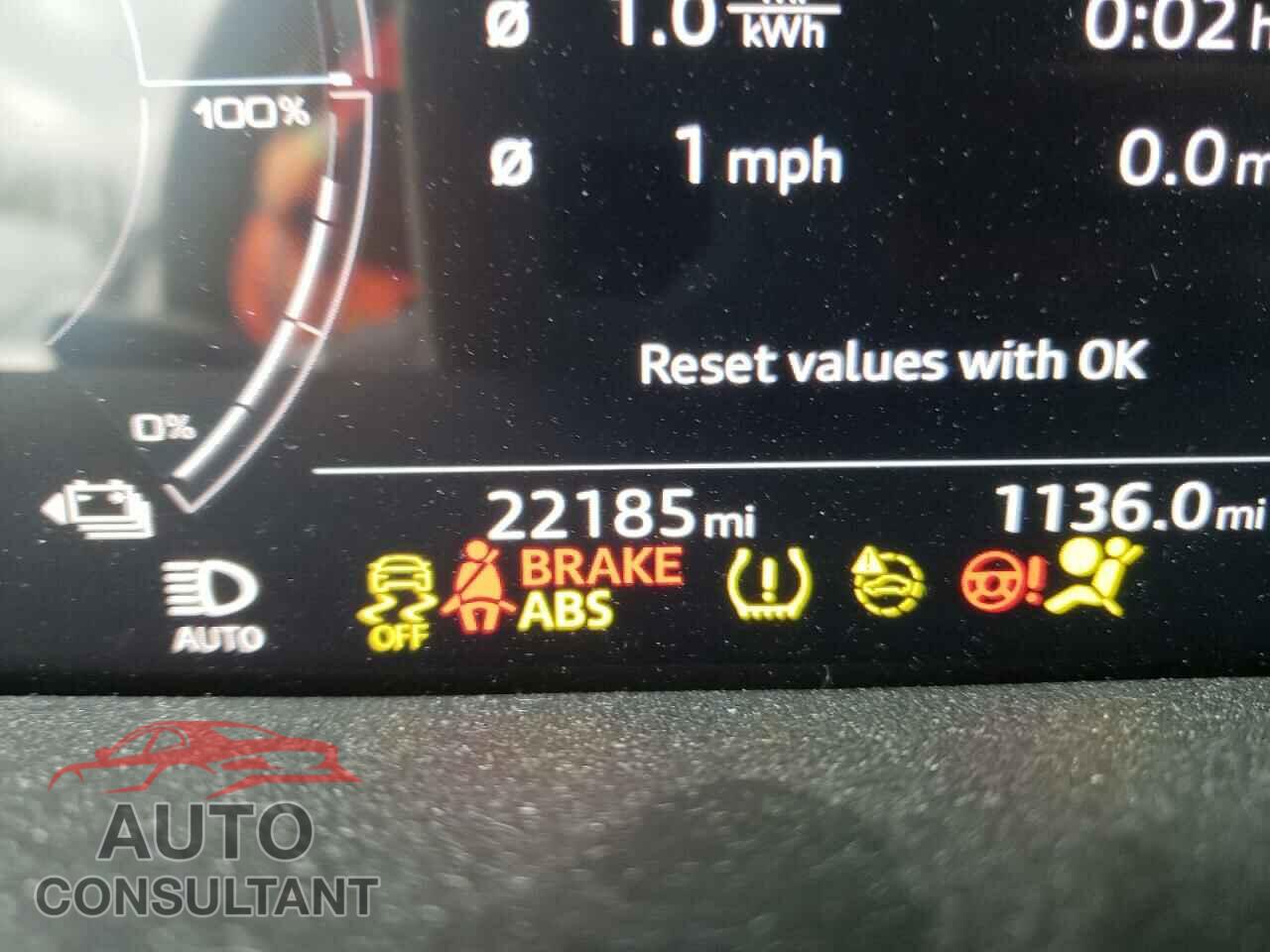 AUDI E-TRON 2021 - WA1AAAGE3MB014004