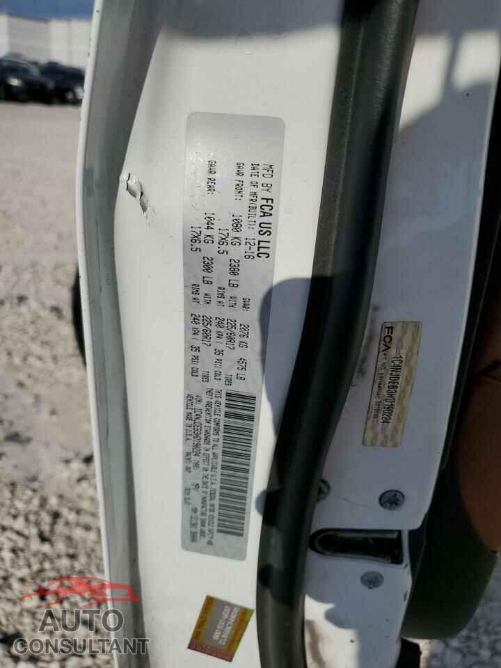 JEEP COMPASS 2017 - 1C4NJDEB3HD190224