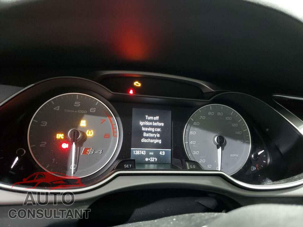 AUDI S4/RS4 2014 - WAUDGAFL9EA049975
