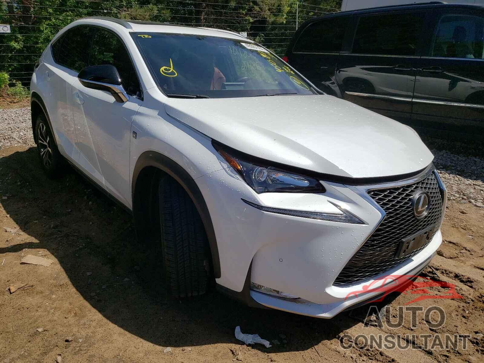 LEXUS NX 2017 - JTJBARBZ4H2134688