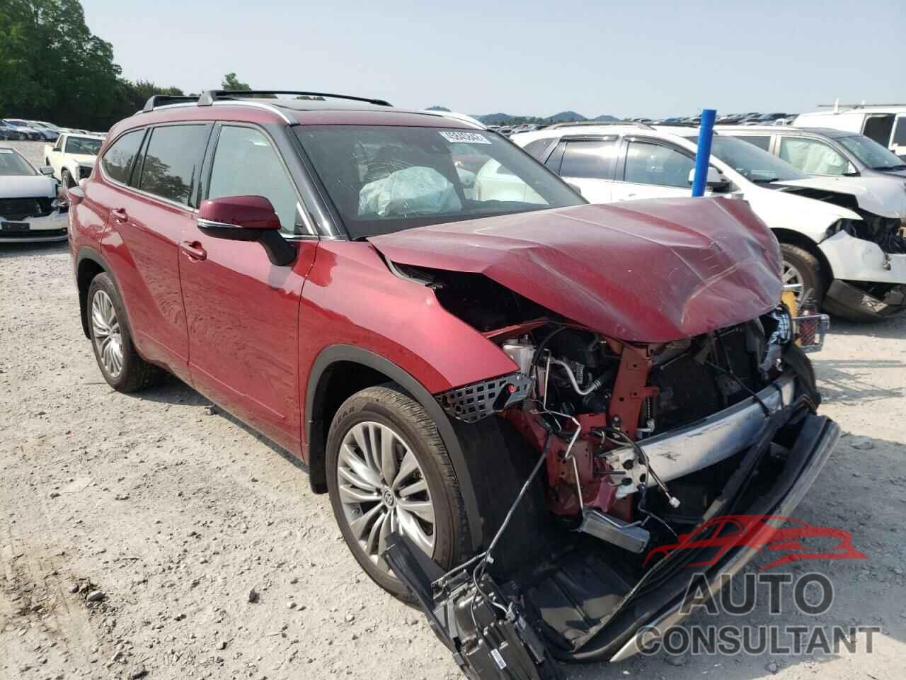 TOYOTA HIGHLANDER 2021 - 5TDFZRBH0MS078370