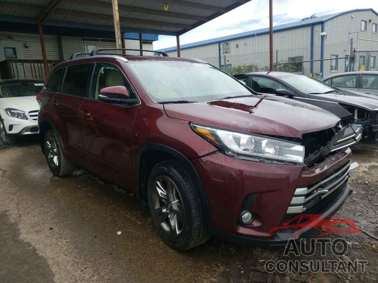 TOYOTA HIGHLANDER 2017 - 5TDDZRFH7HS358634